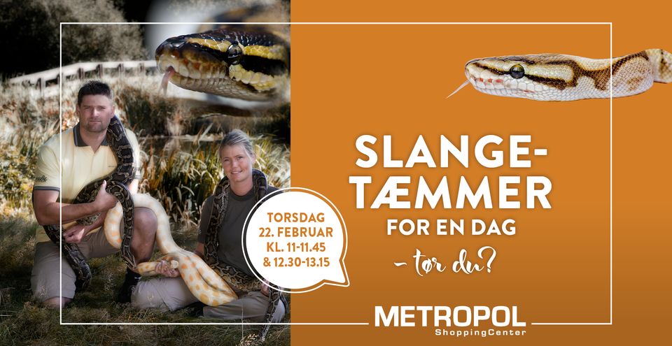 Slangetæmmer for en dag